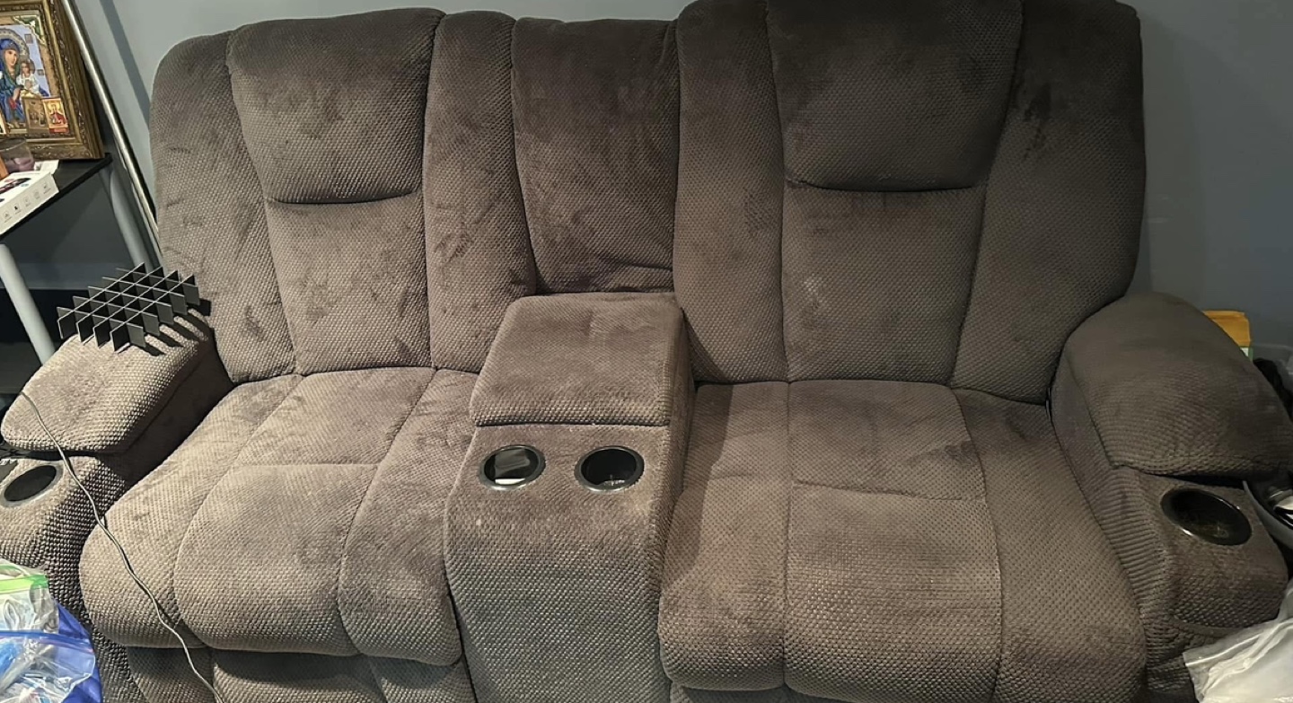 Reclining Sofa - Dark Gray