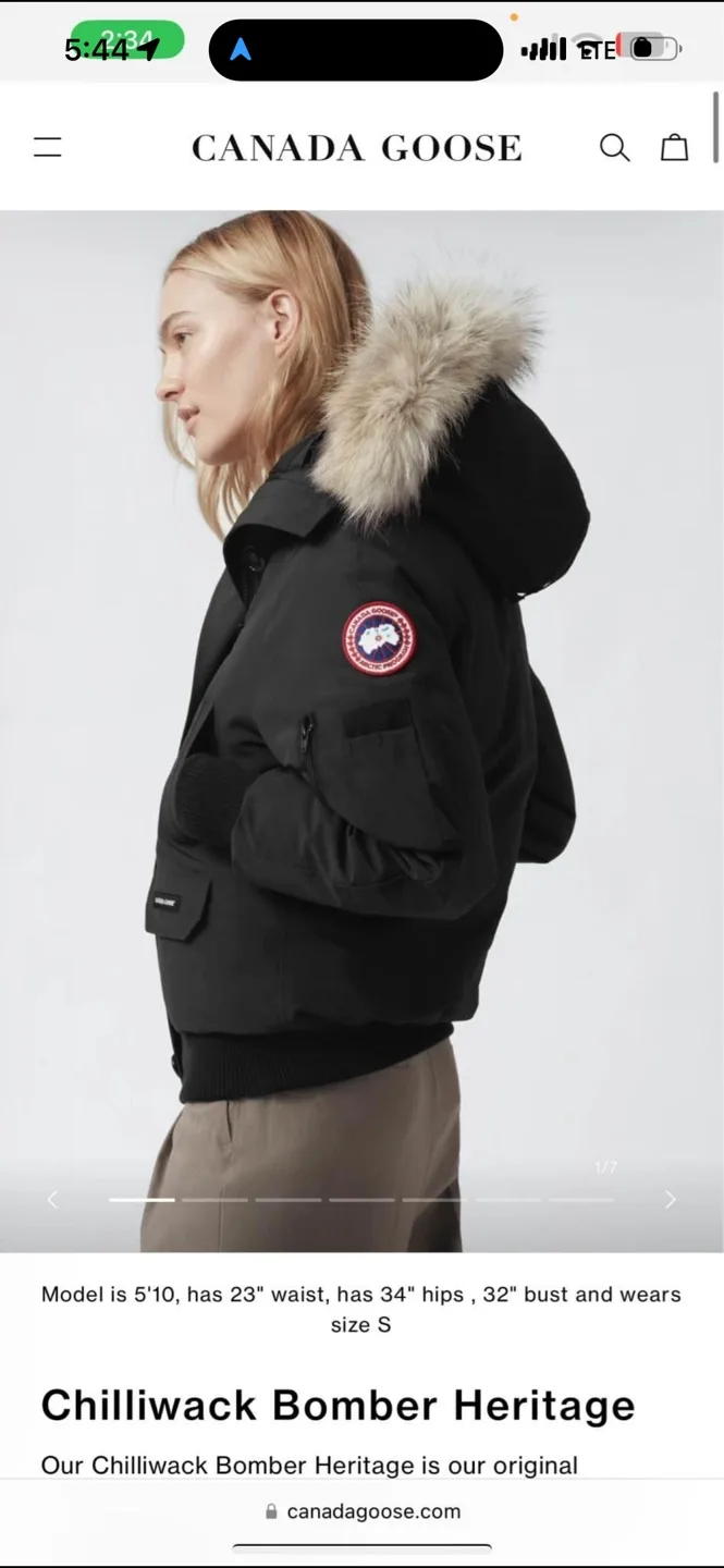 Canada Goose Chilliwack Bomber Heritage image indicator(5)