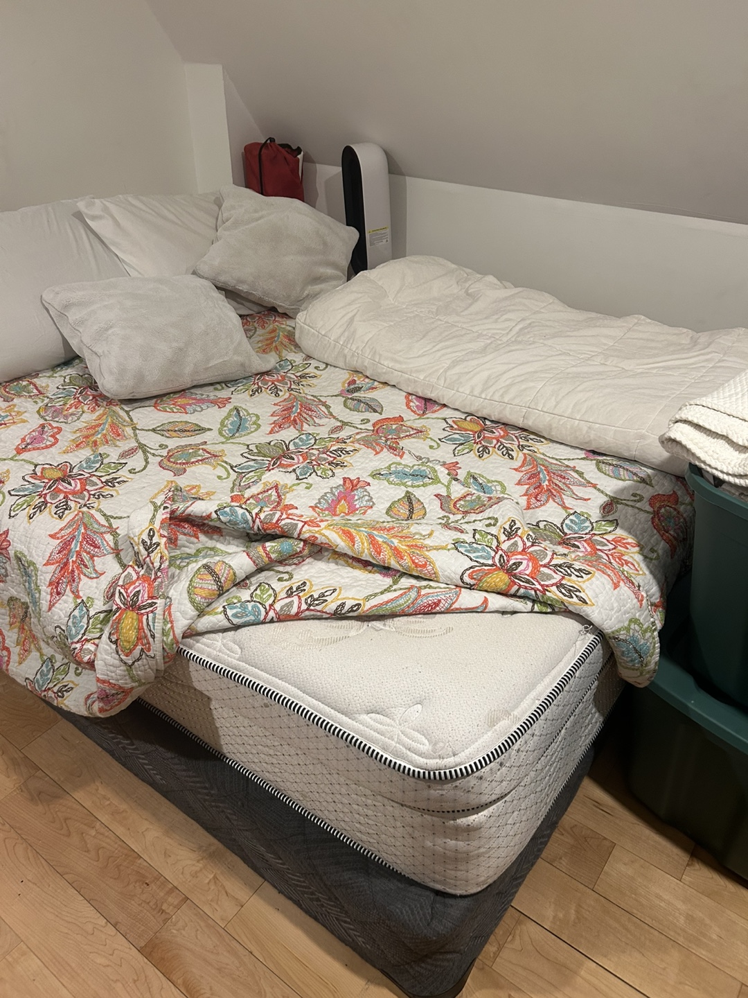 Free Double Boxspring Set and mattress