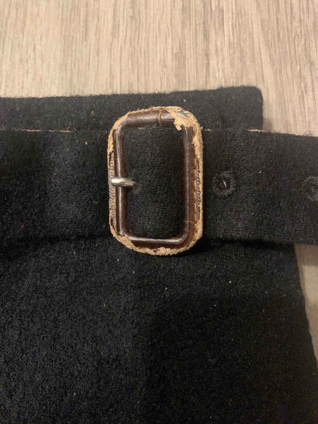 Vintage Burberry Junior Black Wool Mini Skirt Size 2 Years - photo 5