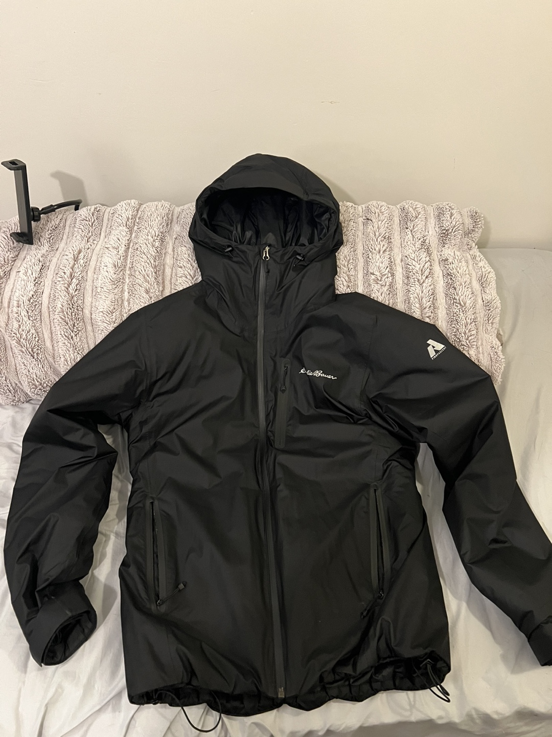 Eddie Bauer First Ascent Men's Size Medium Black Down Jacket - photo 4