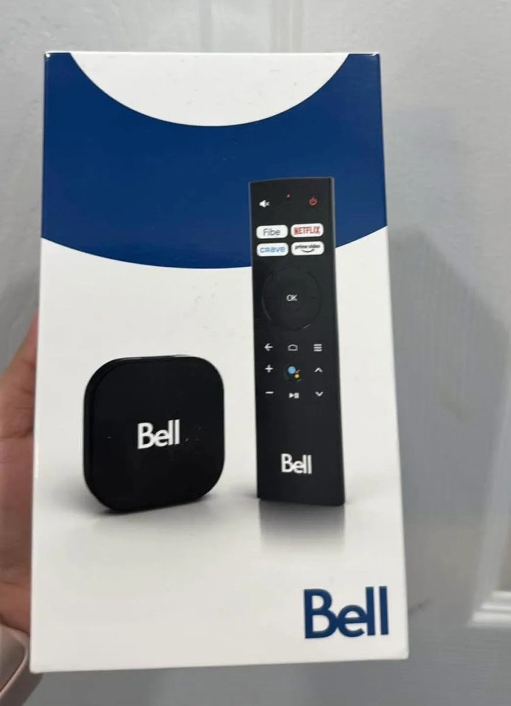 Unopened Bell Fibe TV streaming device with remote. thumbnail