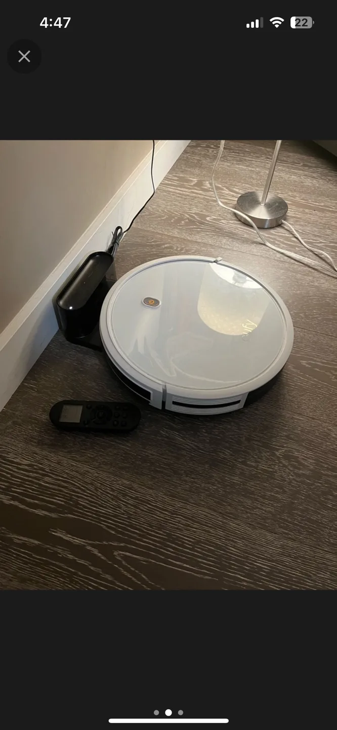 eufy RoboVac 11S White Smart Robotic Vacuum Cleaner image indicator(2)