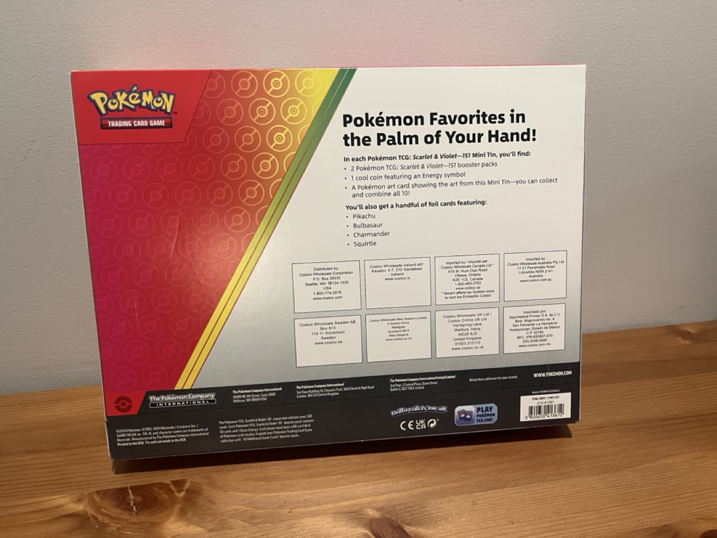 Pokemon TCG Scarlet & Violet 151 Mini Tin 5-Pack - photo 4