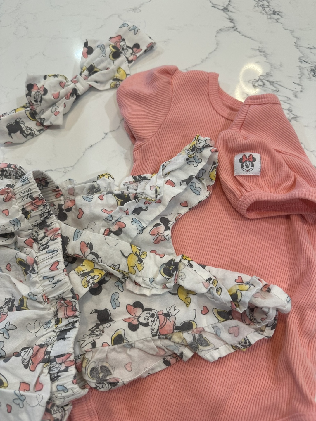 Adorable Minnie Mouse Baby Girl Outfit Set - photo 2
