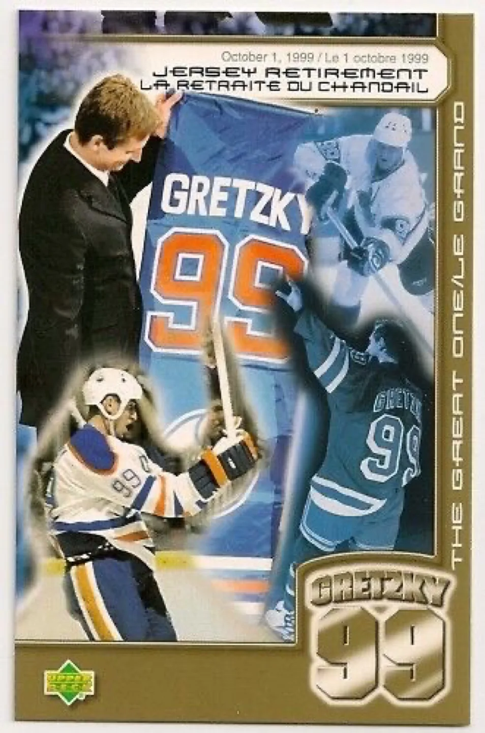Gretzky 99 The Great One/Le Grand Hockey Card Set image indicator(4)