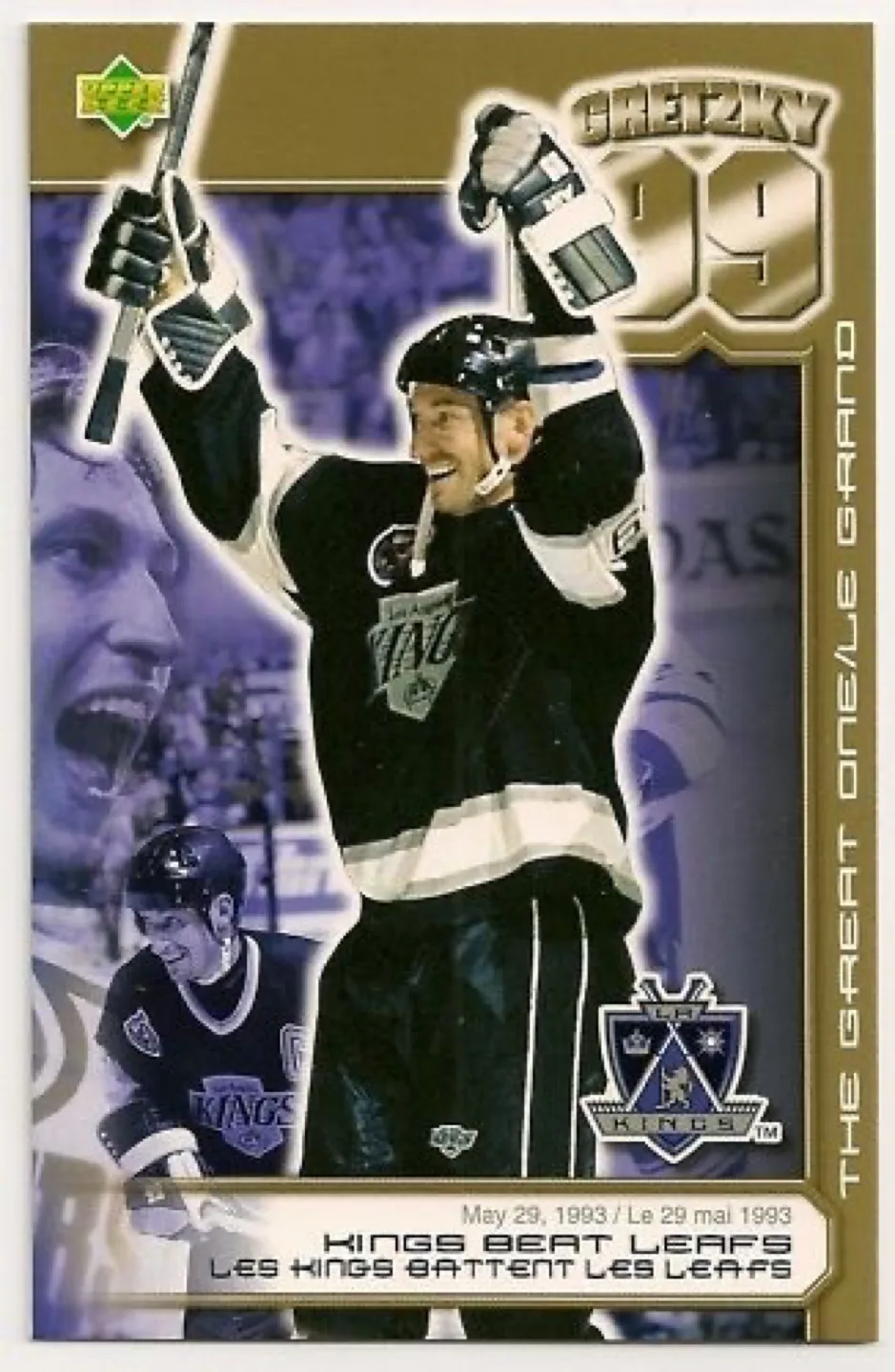 Gretzky 99 The Great One/Le Grand Hockey Card Set image indicator(5)