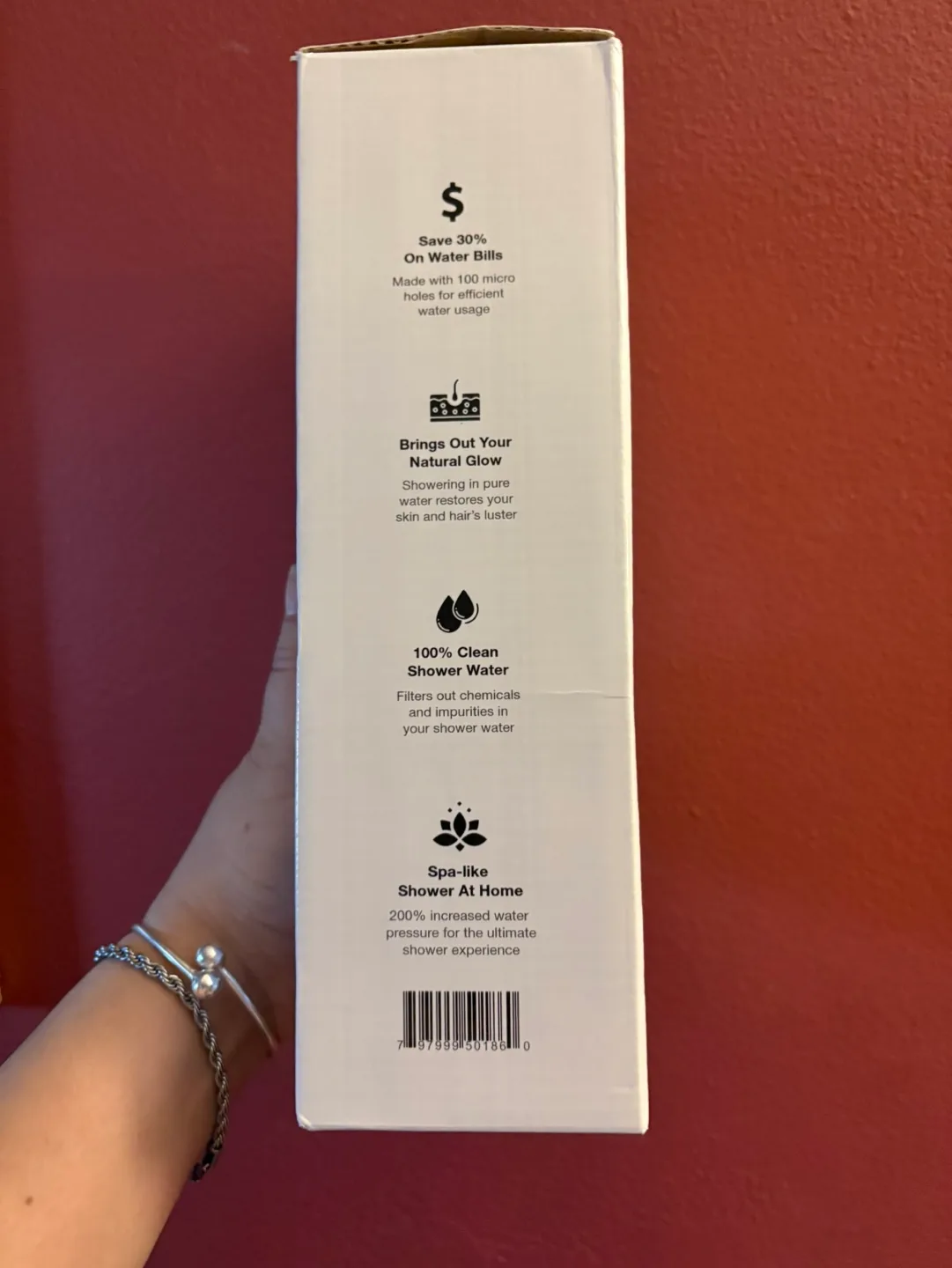 NEW Drivse IonDrops Spa Shower Head -Improve Skin & Hair image indicator(8)