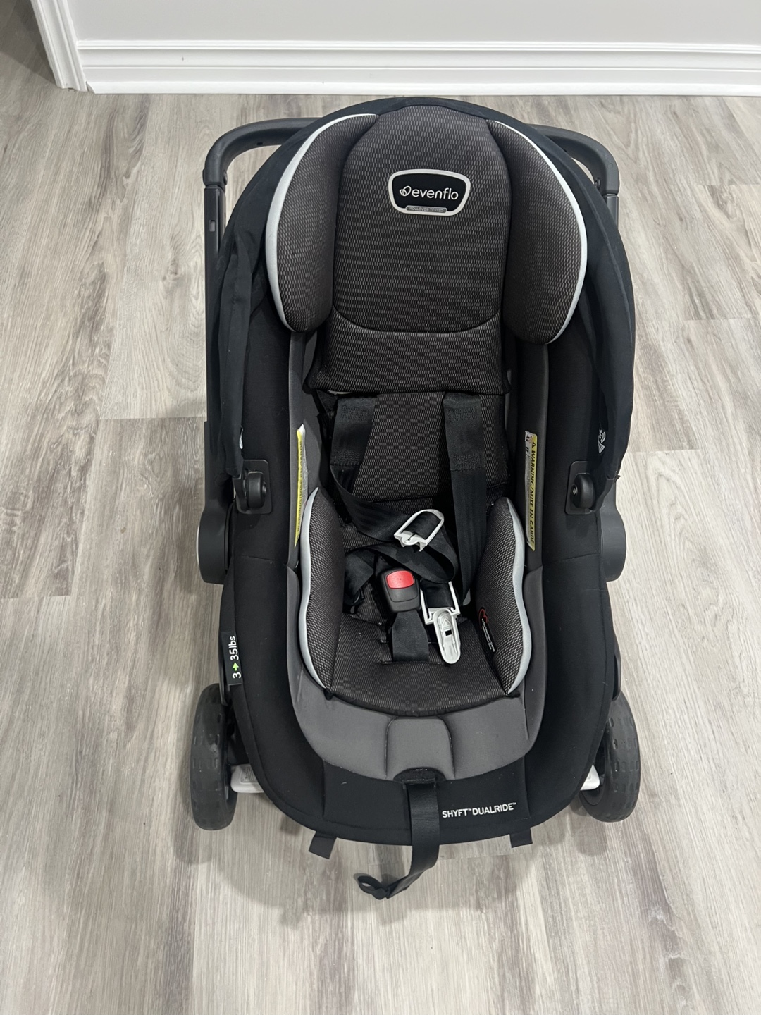 Evenflo Shyft DualRide Infant Car Seat and Travel System - photo 4