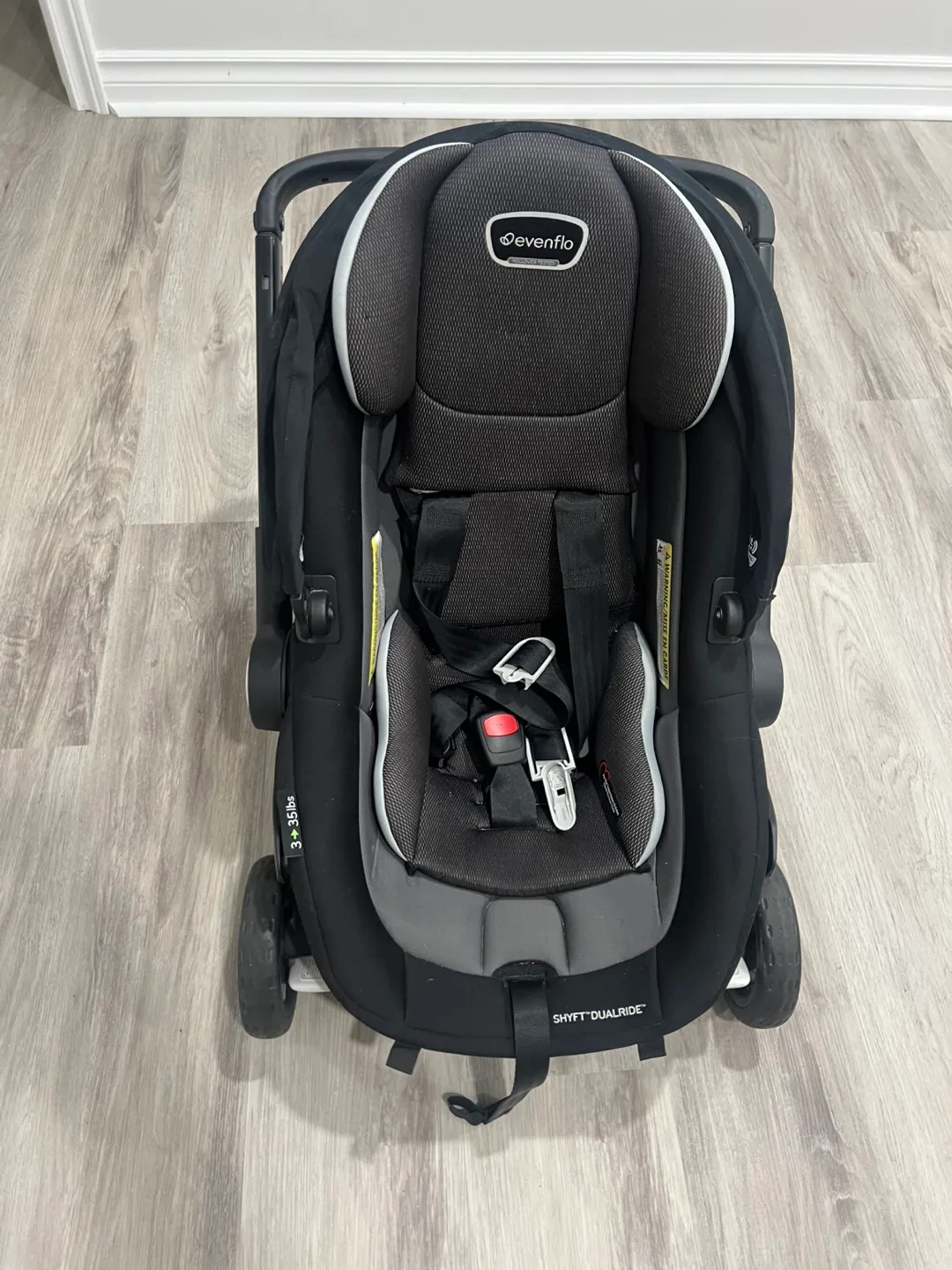 Evenflo Shyft DualRide Infant Car Seat and Travel System image indicator(4)