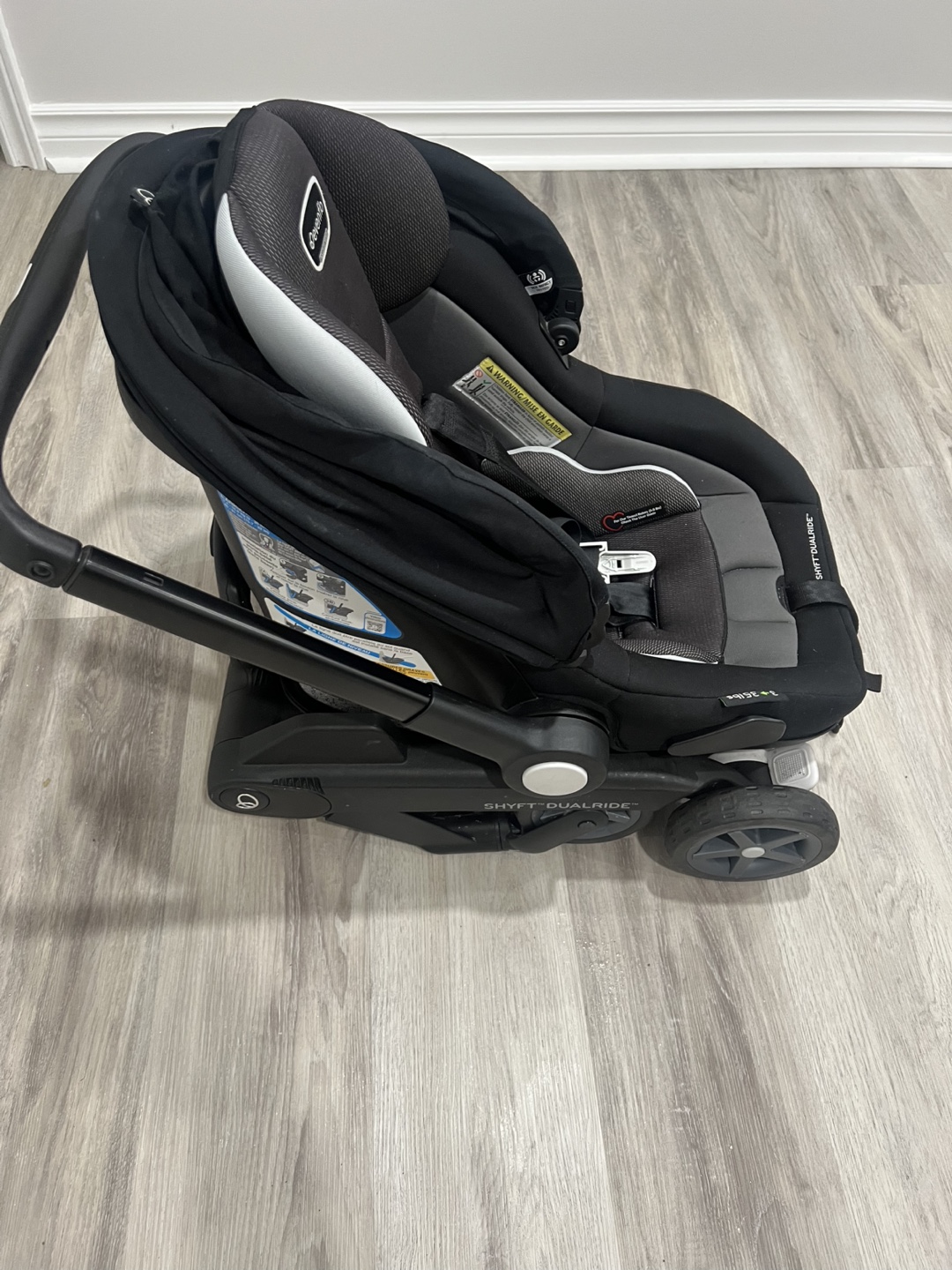 Evenflo Shyft DualRide Infant Car Seat and Travel System - photo 3