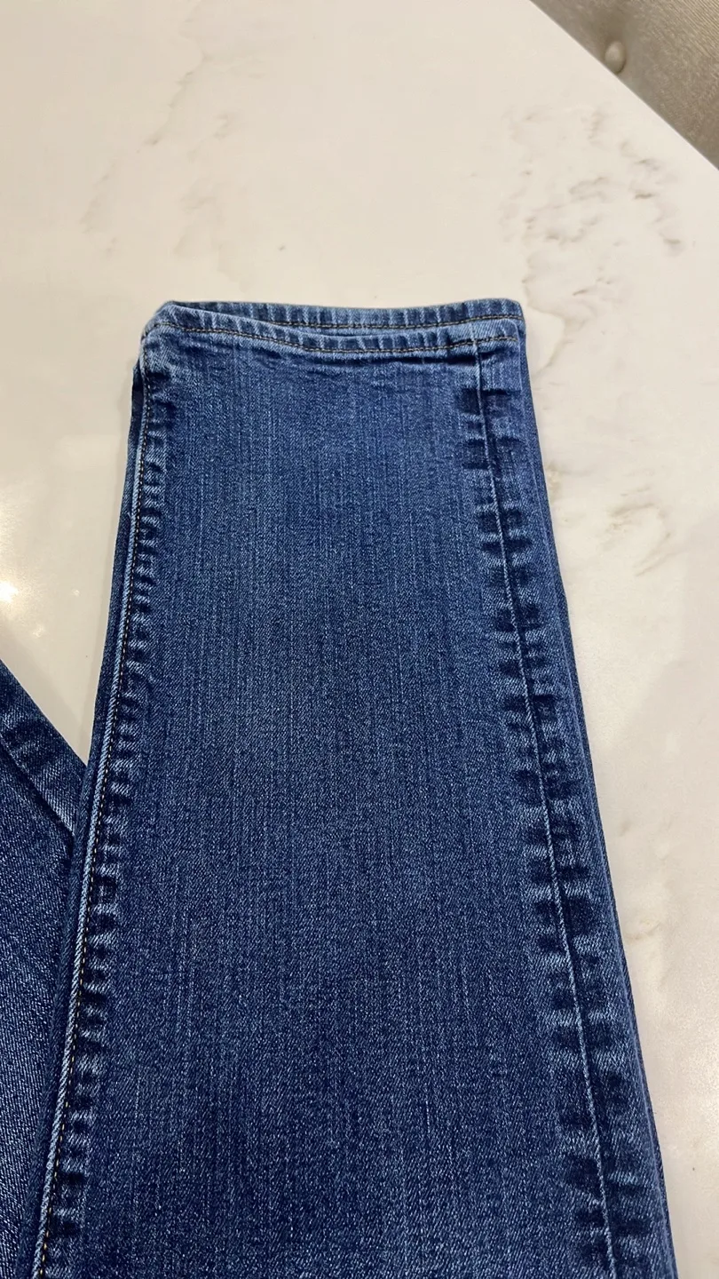 Men's Dark Wash Slim Straight Jeans image indicator(4)