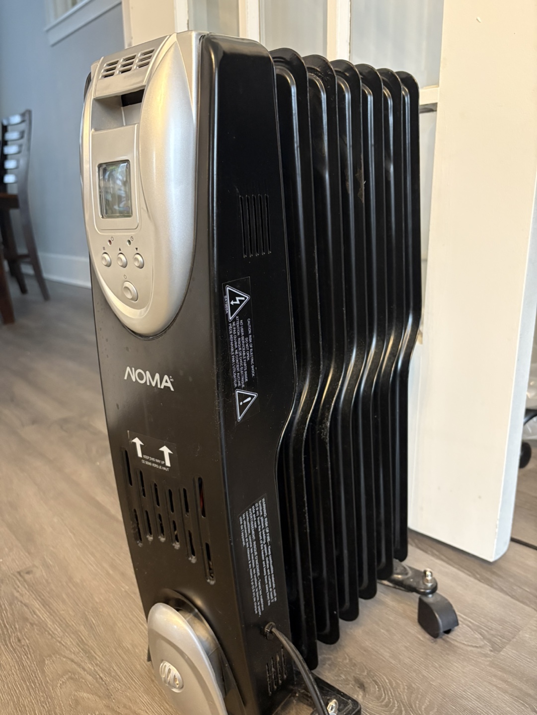 NOMA Oil-Filled Radiator Heater - photo 2