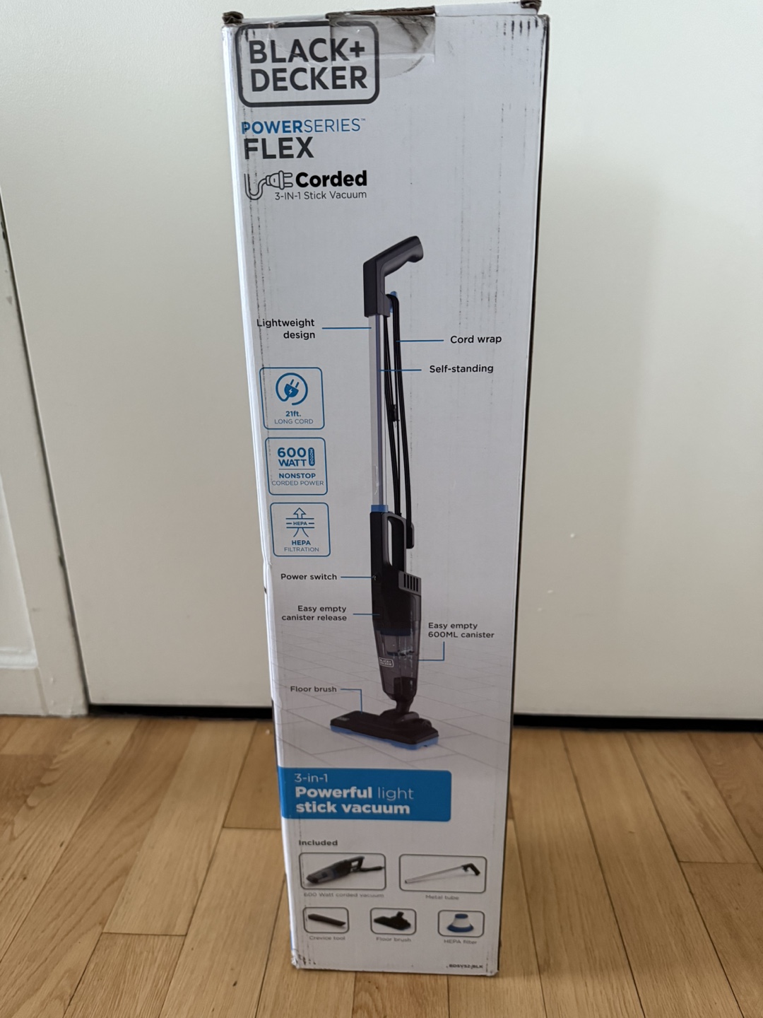 BLACK+DECKER POWERSERIES FLEX Corded 3-in-1 Stick Vacuum - photo 2