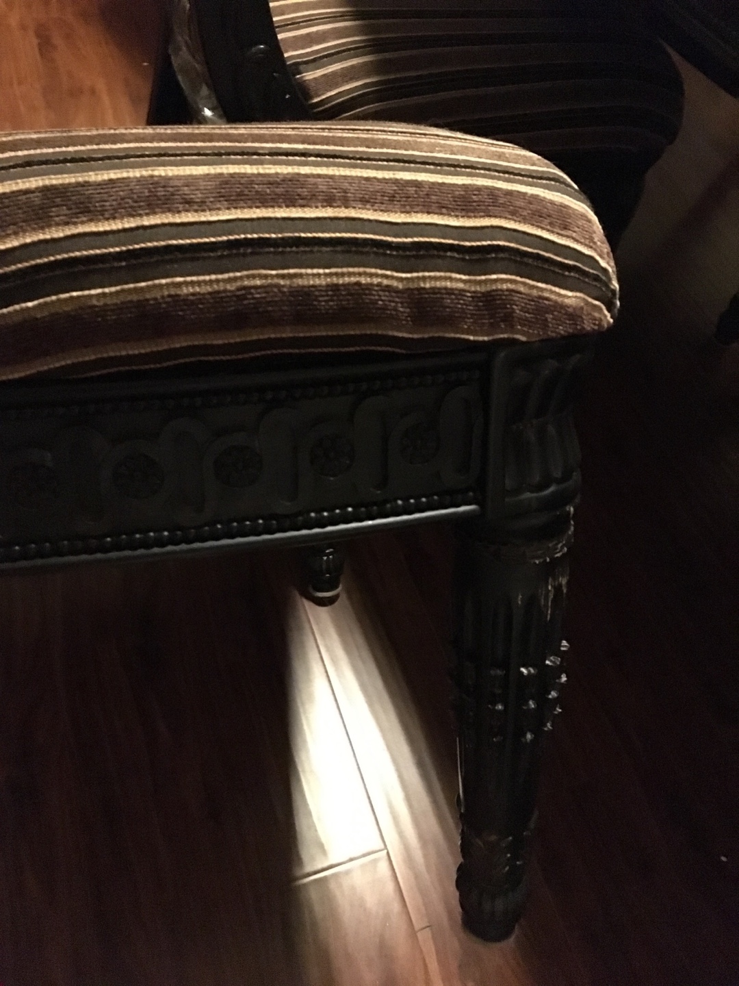 Black Dining Table Set with Six Chairs - photo 3