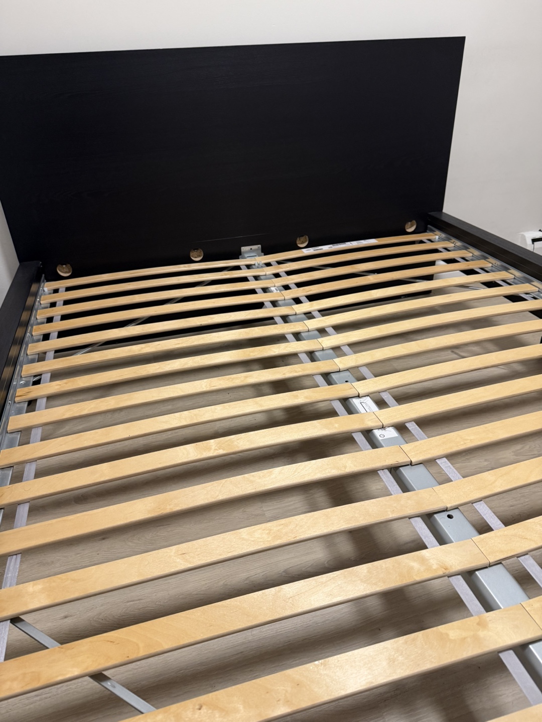 IKEA MALM Bed Frame with Slatted Base - Black-Brown - photo 2