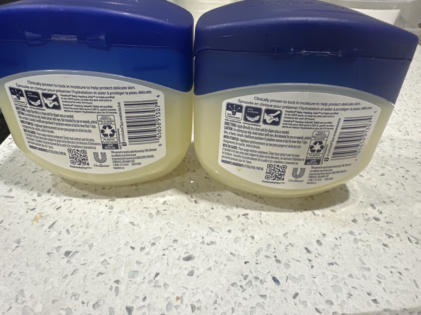 Two Jars of Vaseline Baby Healing Jelly - photo 2