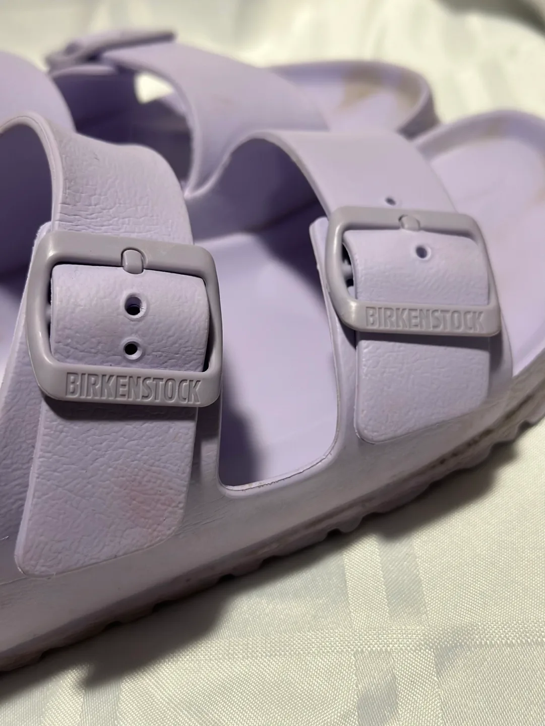 Lavender Birkenstock Sandals - Size US 7 image indicator(3)