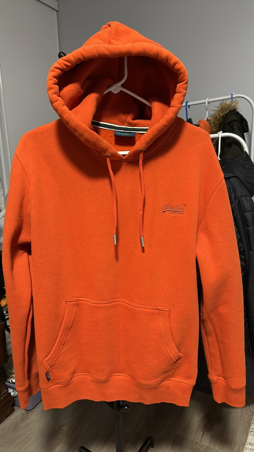 Superdry Orange Hoodie