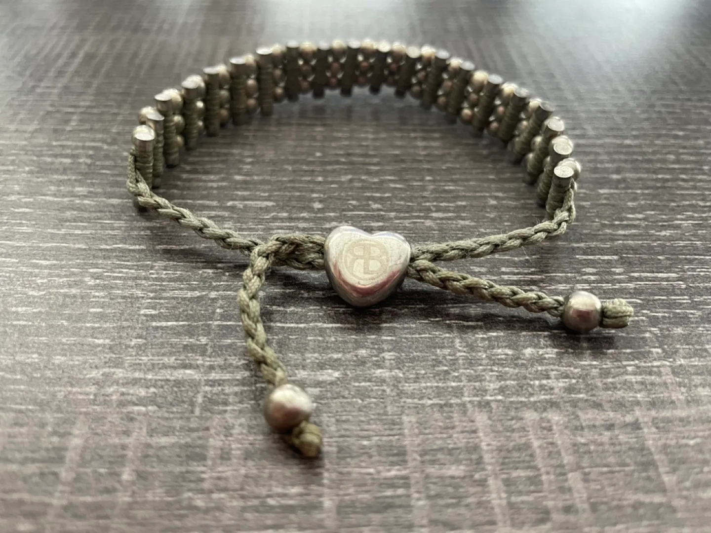 Silver & Woven Friendship Bracelet image indicator(2)