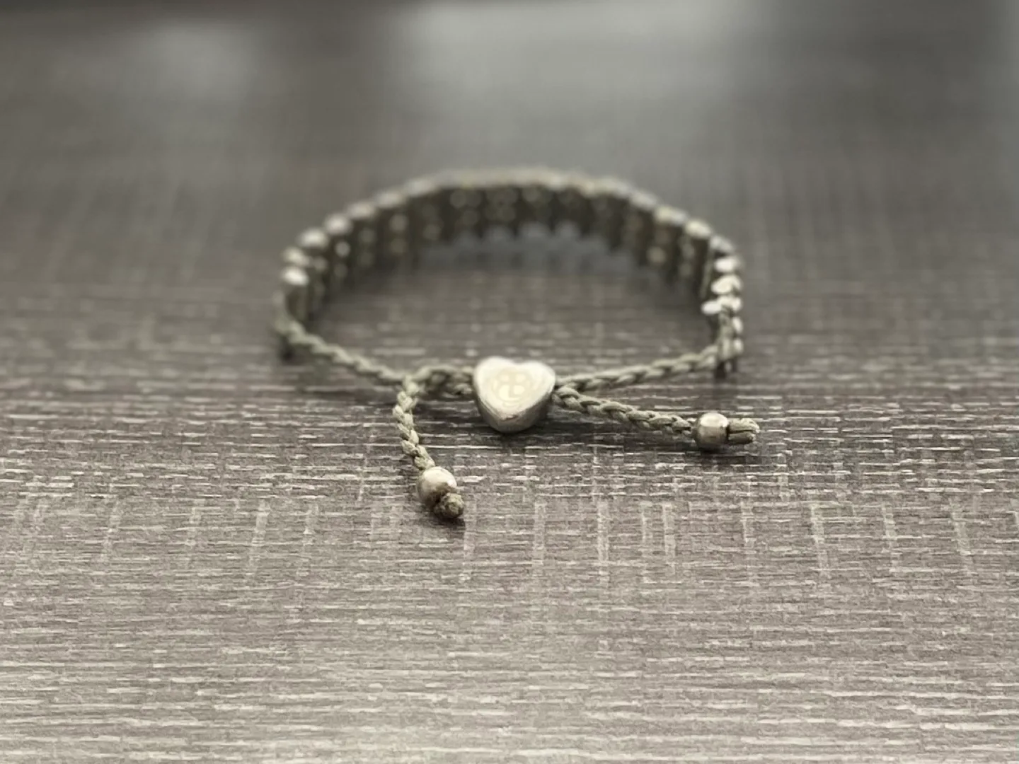 Silver & Woven Friendship Bracelet image indicator(3)