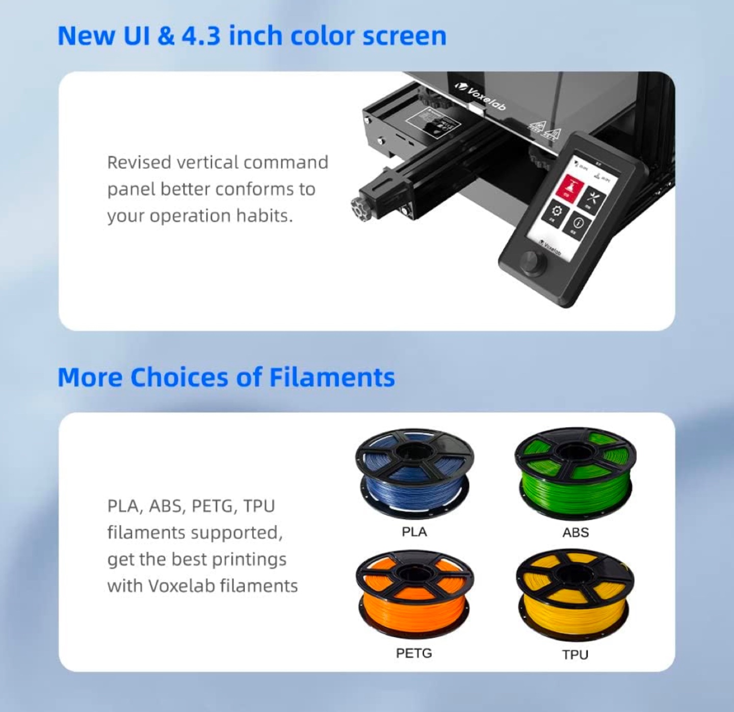Voxelab Aquila X2  with Removable Carborundum Glass Platform - photo 4