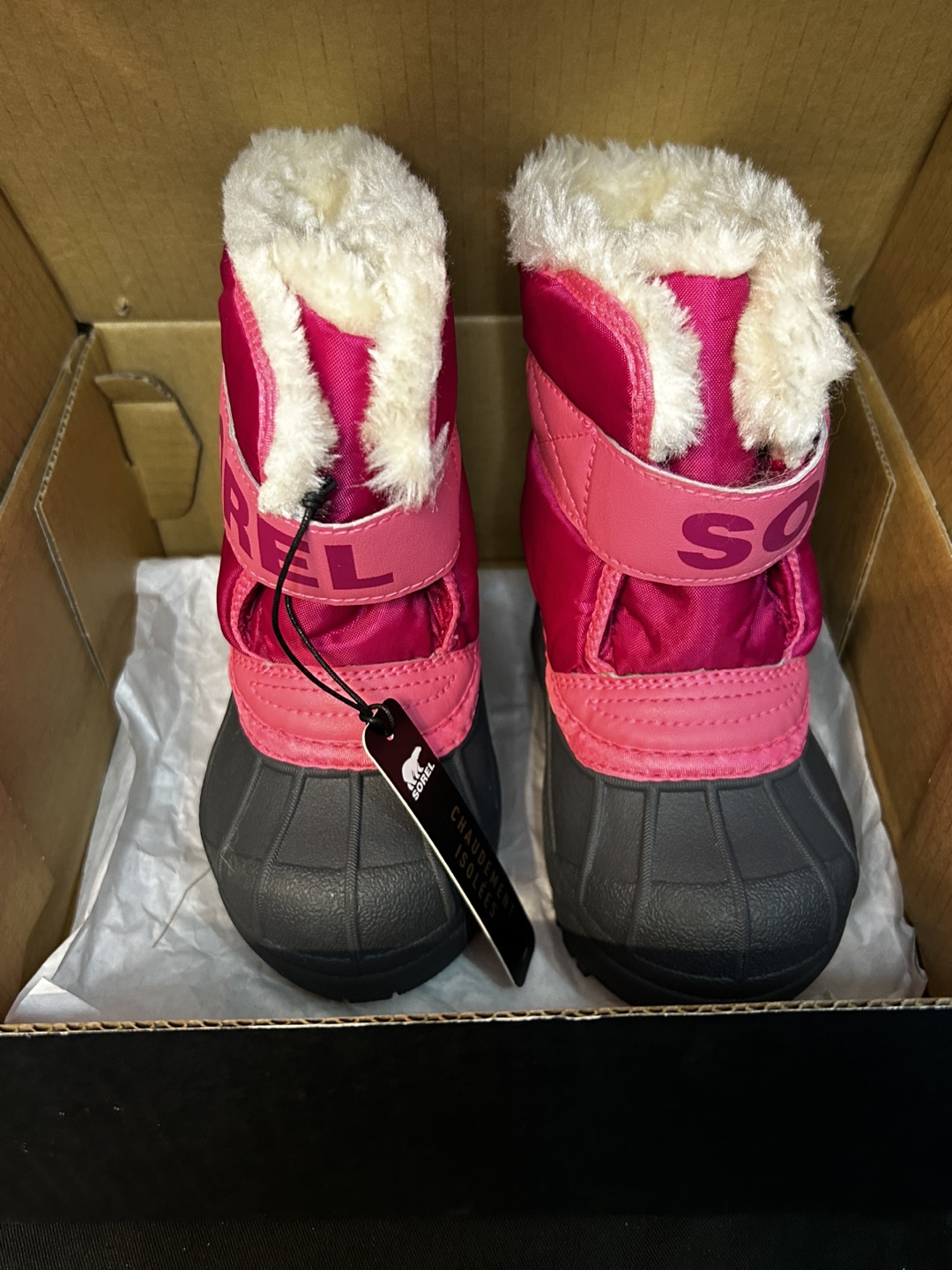Sorel Toddler Snow Commander Boots Size 6 - photo 3