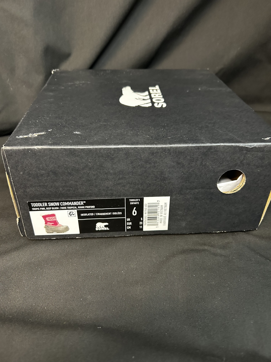 Sorel Toddler Snow Commander Boots Size 6 - photo 2