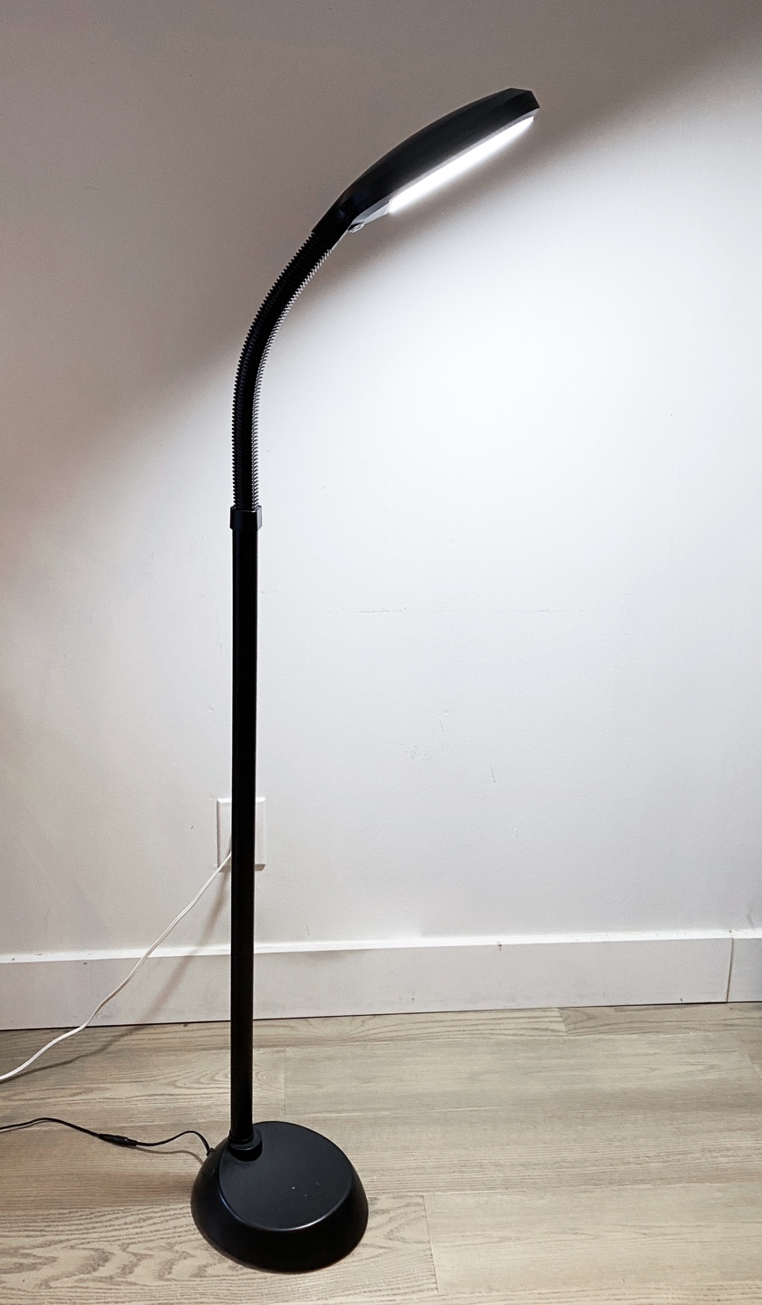 Floor Lamp with Flexible Neck and LED Light - photo 2