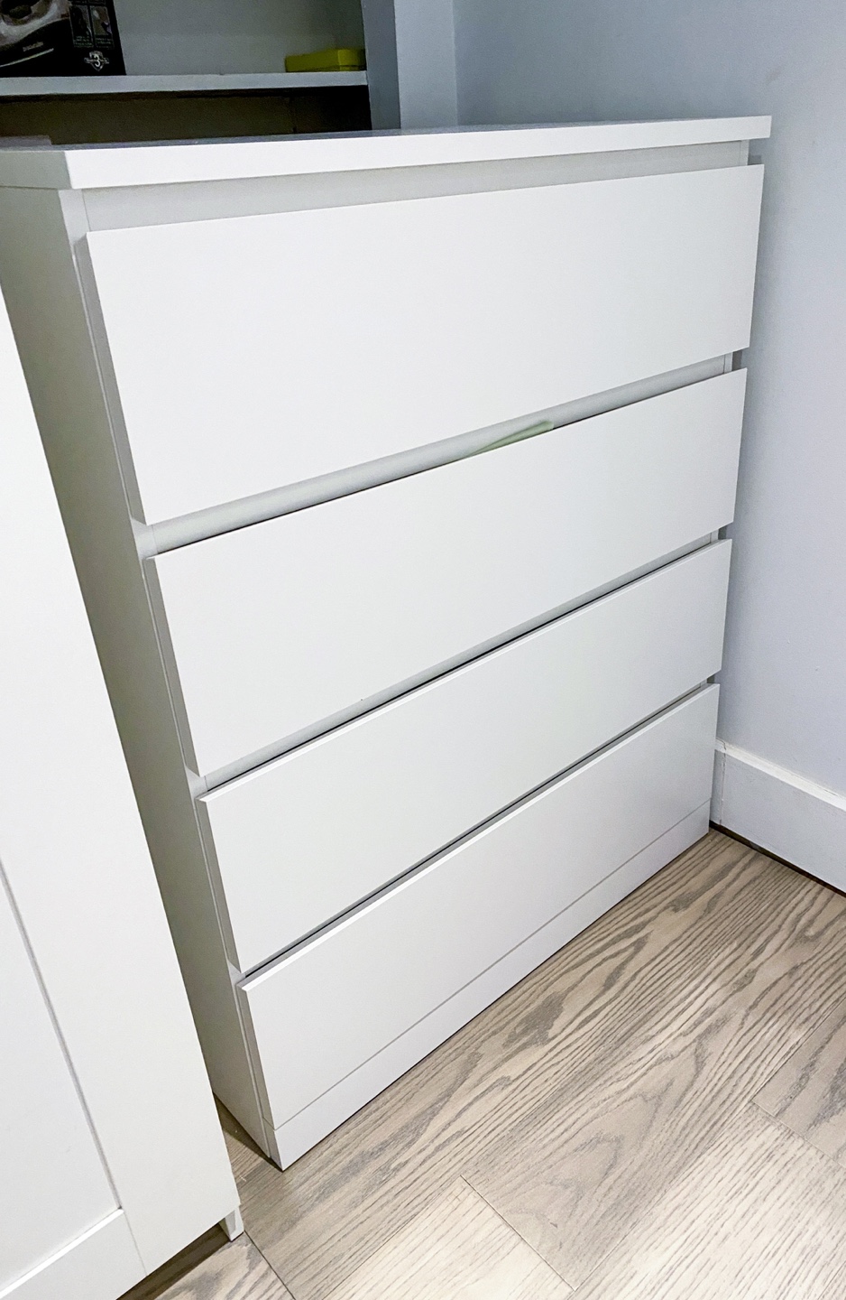 IKEA White 4-Drawer Chest of Drawers