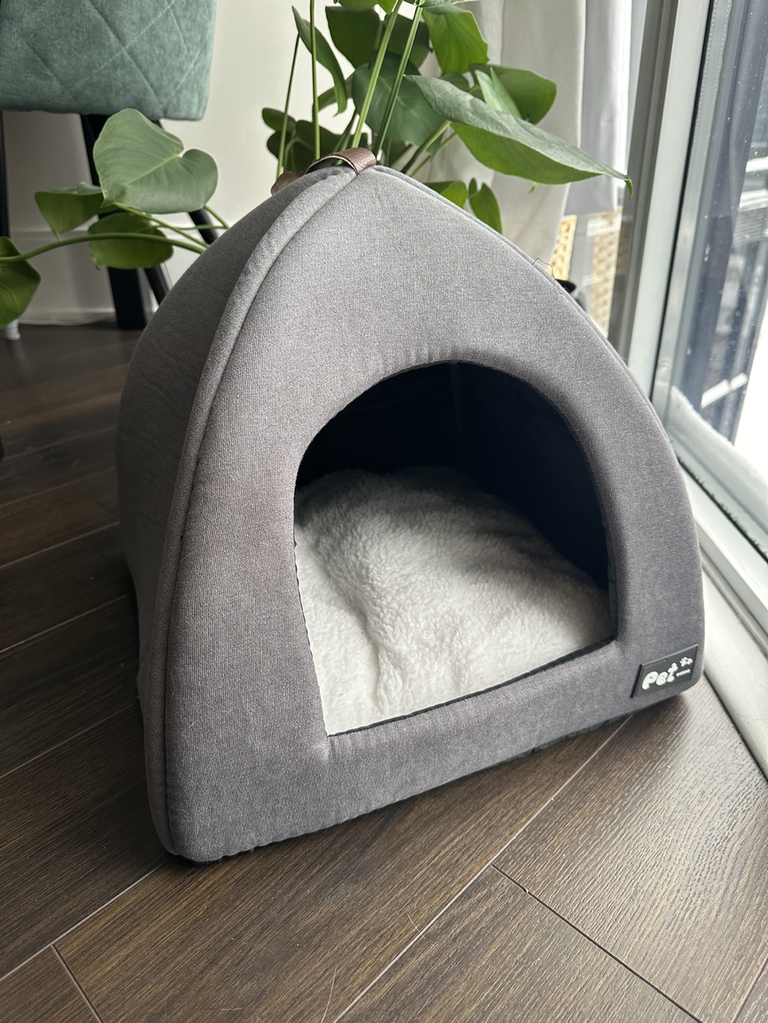 Unused Collapsible Grey Cat / Dog Bed - photo 2