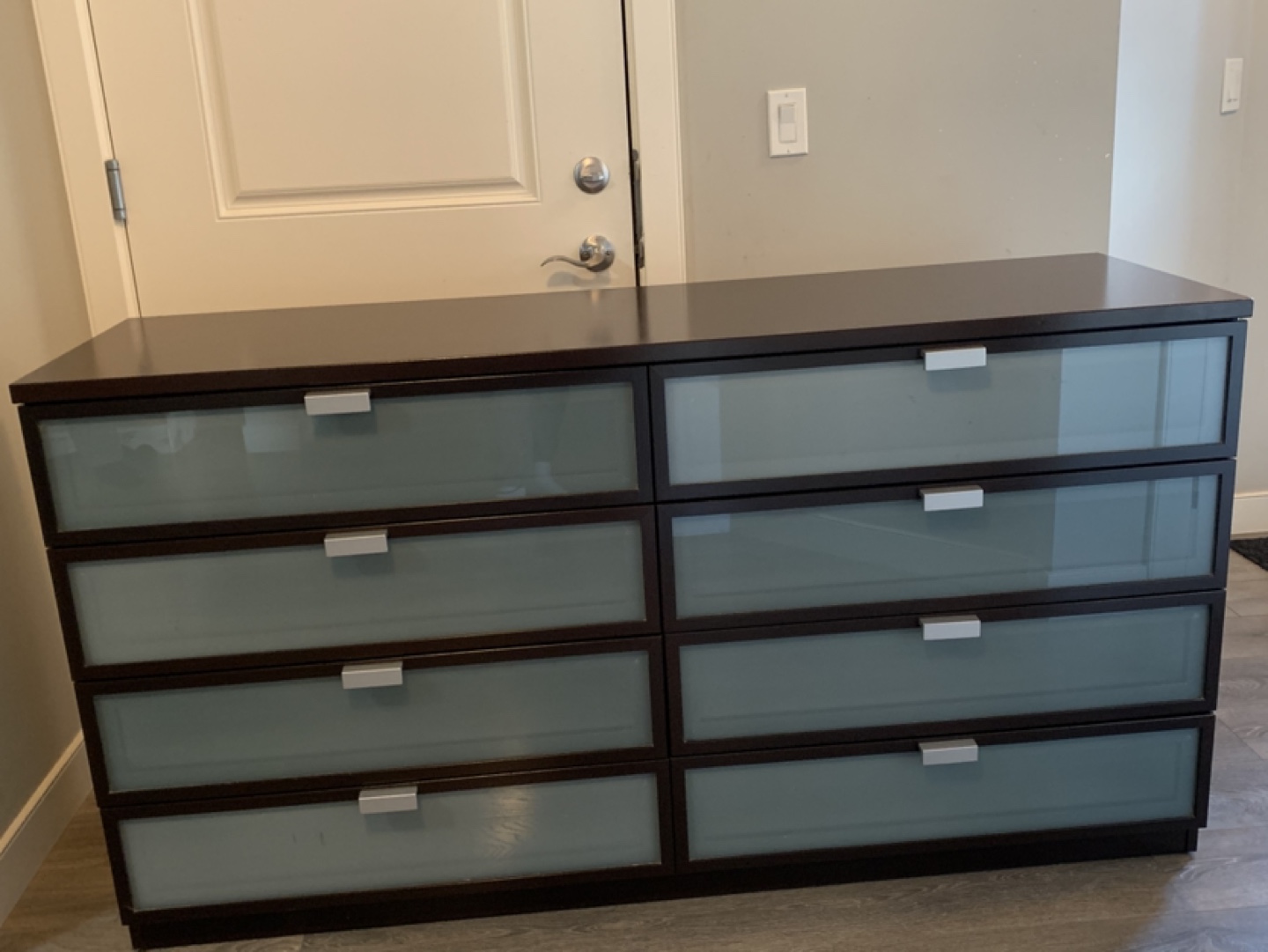 8-Drawer Dresser - Dark Brown - photo 2