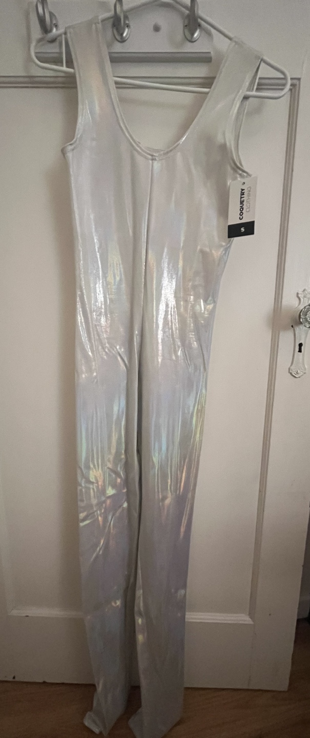 Coquetry Clothing Holographic Jumpsuit - Size Small