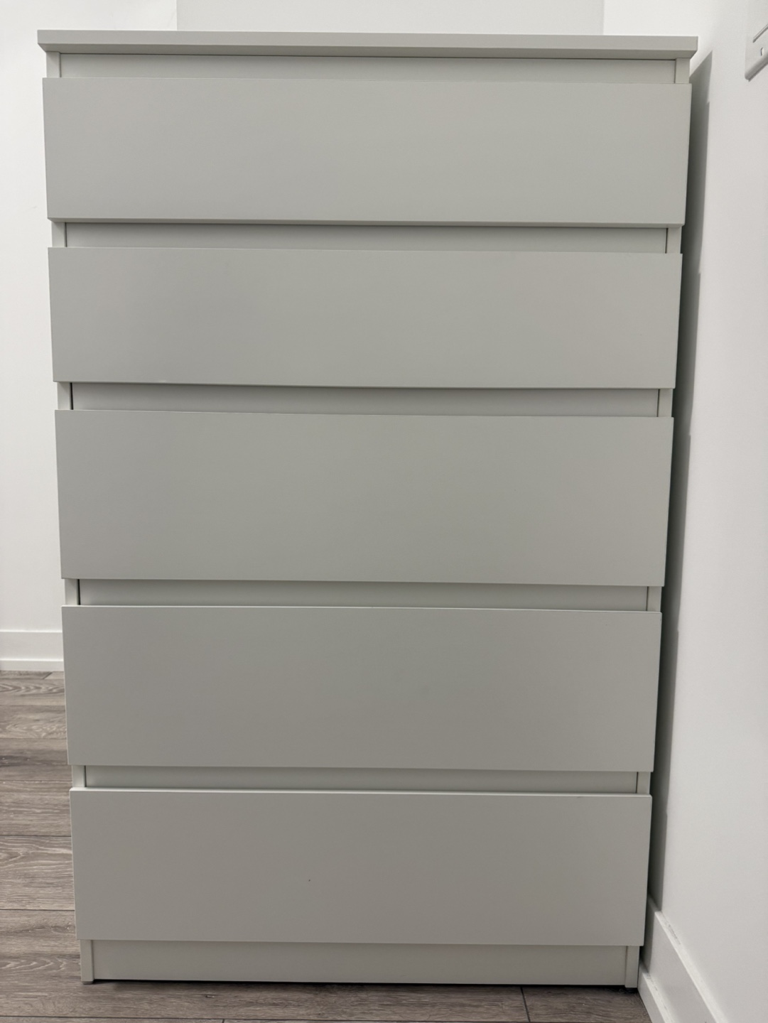 IKEA MALM 5-Drawer Chest White