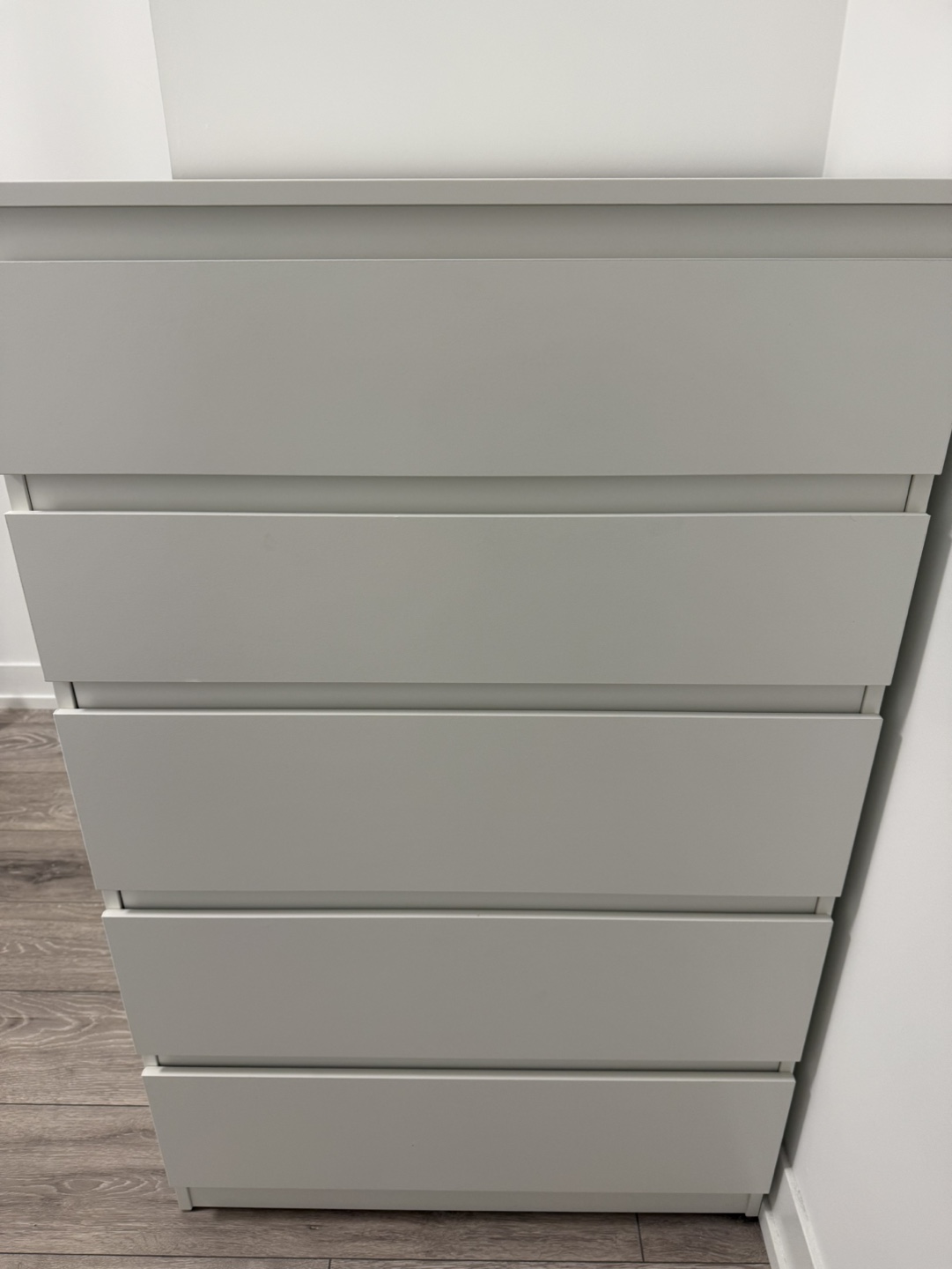 IKEA MALM 5-Drawer Chest White - photo 2