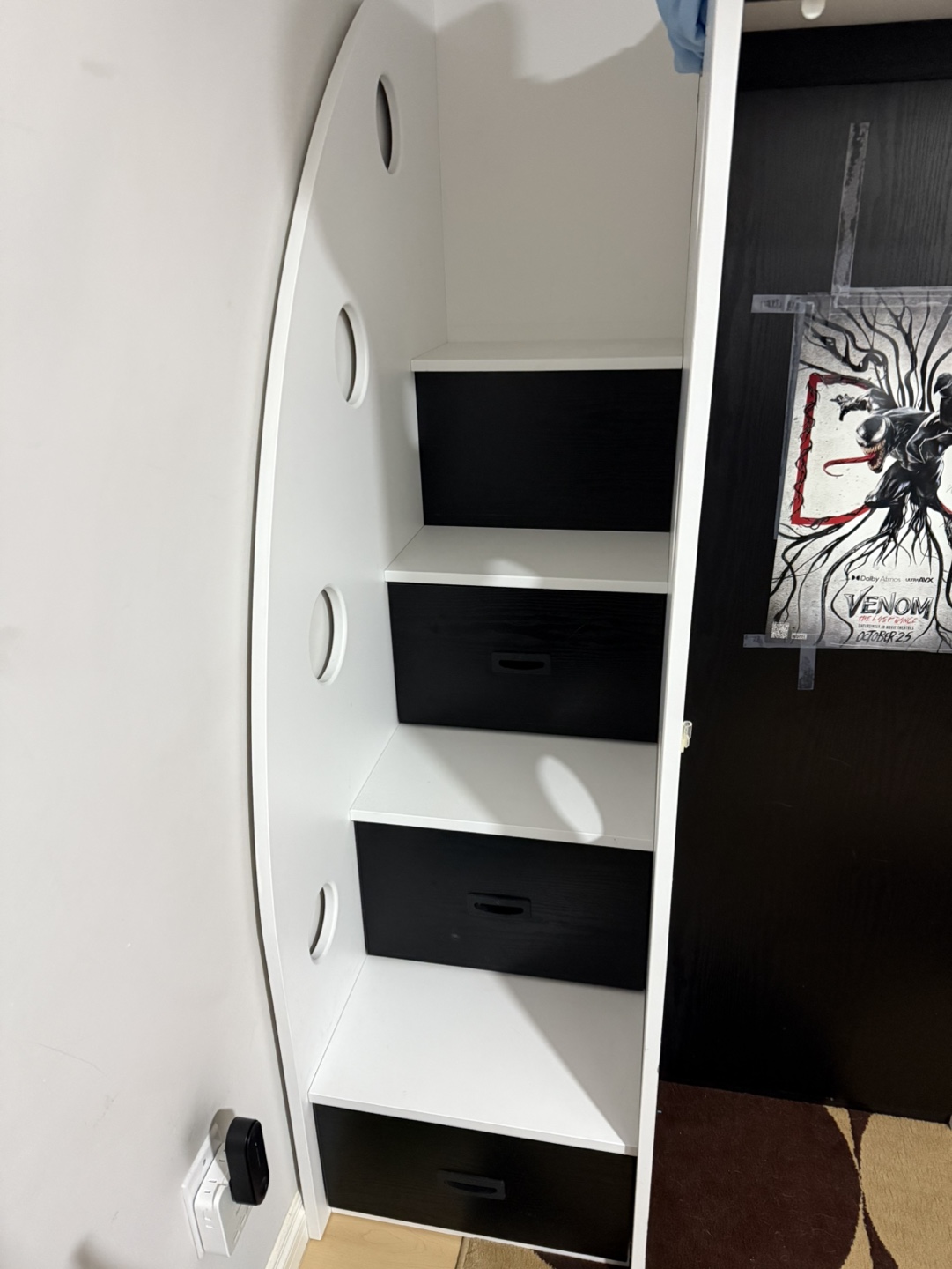 NIKA Loft Bed with Desk and Storage (Twin) - photo 3