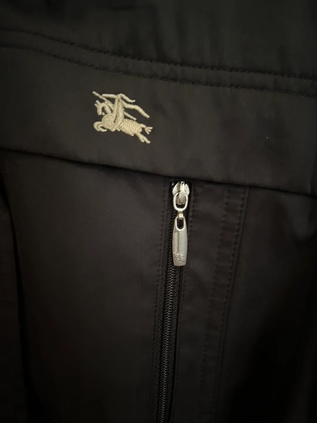 Burberry London Black Hooded Jacket - Size M image indicator(2)