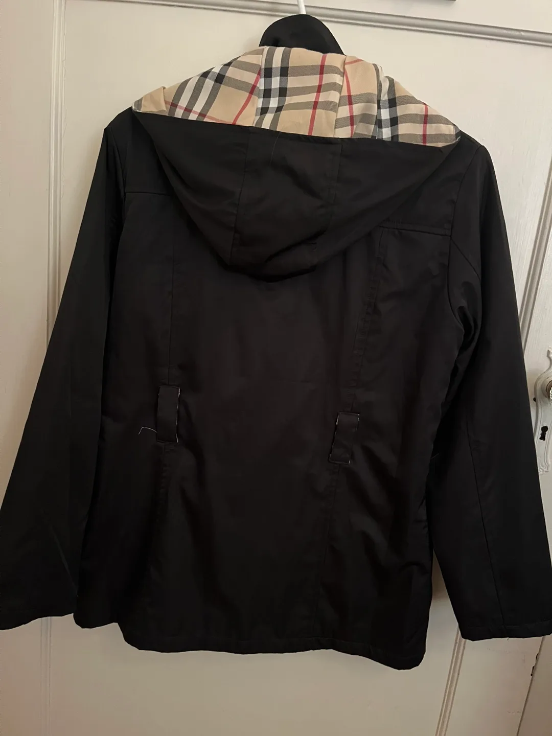 Burberry London Black Hooded Jacket - Size M image indicator(4)