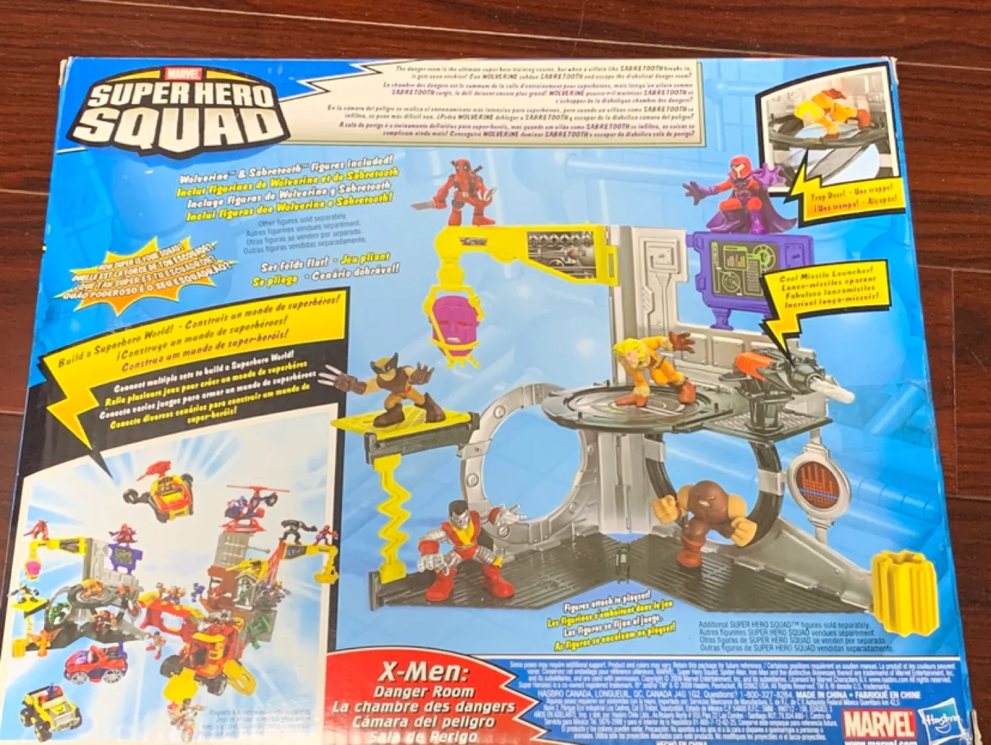 Superhero squad, Marvel wolverine sabretooth plays set image indicator(7)