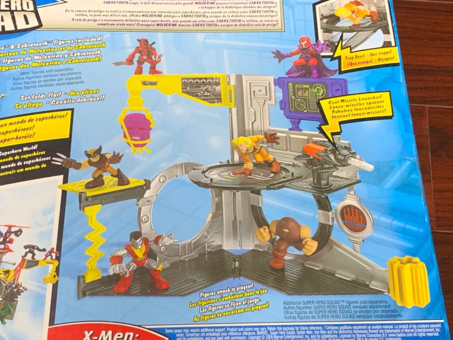 Superhero squad, Marvel wolverine sabretooth plays set image indicator(6)