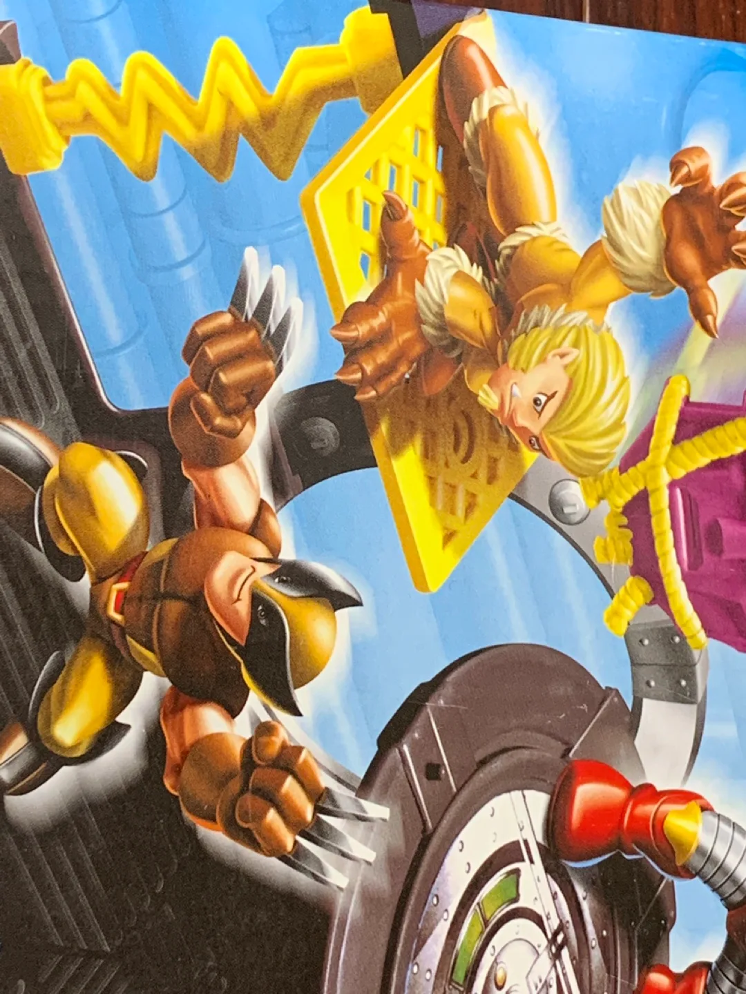 Superhero squad, Marvel wolverine sabretooth plays set image indicator(9)