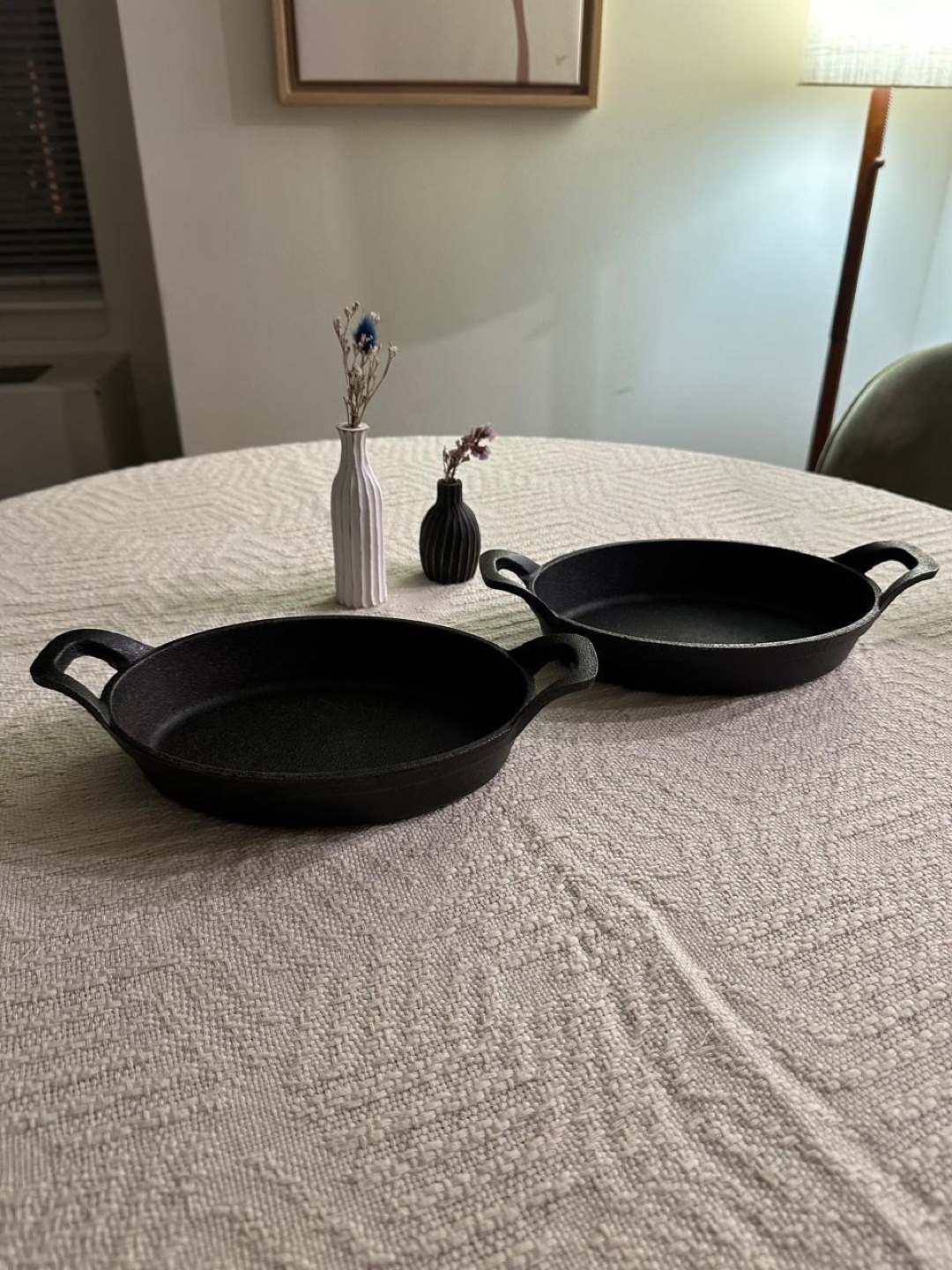 Set of 2 Cast Iron Oval Bakers - photo 2