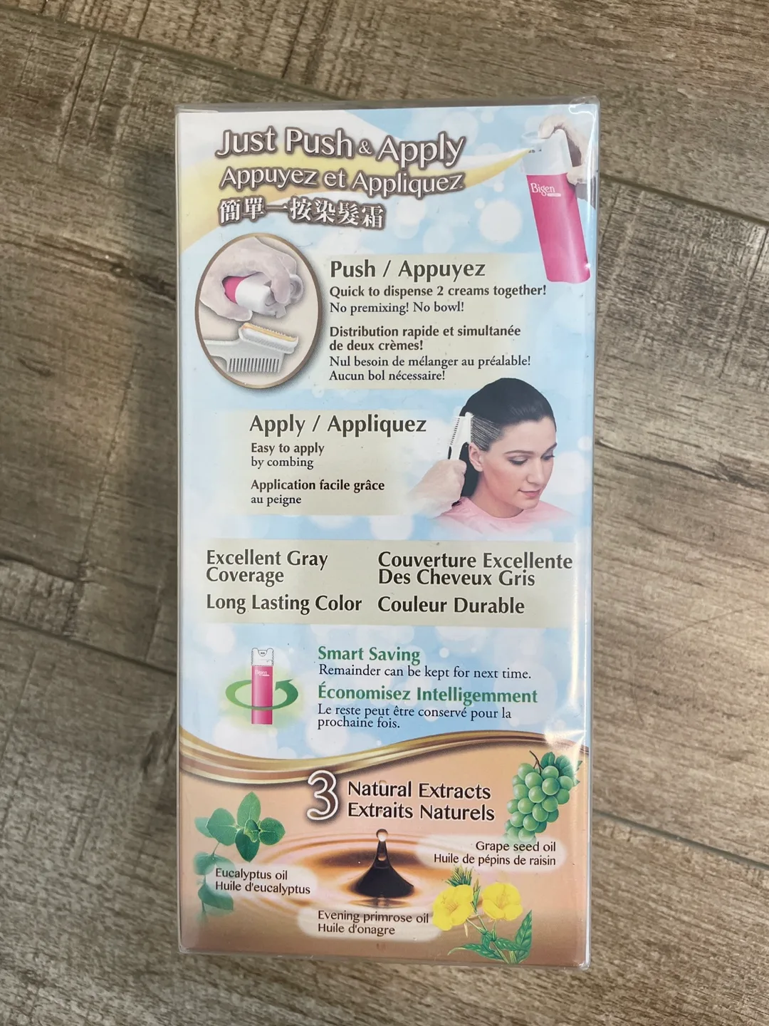 BRAND NEW 🥕 Bigen One Push Cream Color, No.6 (Darkest Brown) image indicator(2)