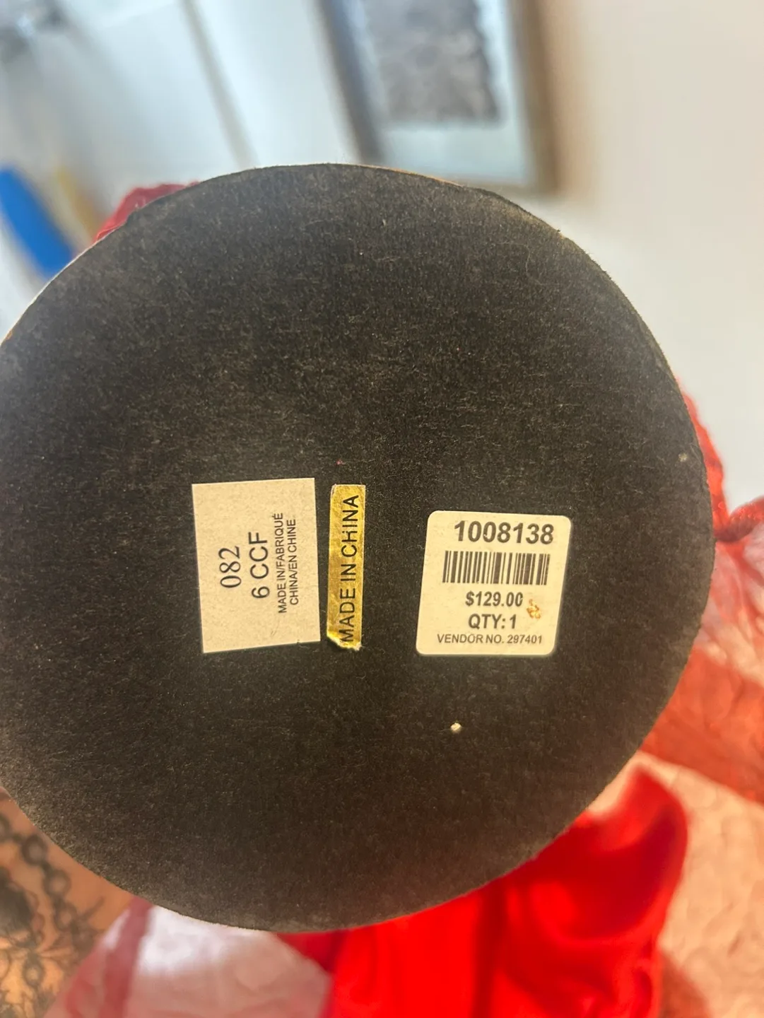 Free:  Red Angel Figurine Christmas Decor image indicator(4)