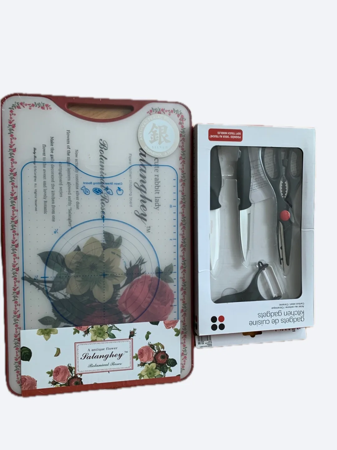 Salatoney Cutting Board & Thinkkitchen Gadget Set thumbnail