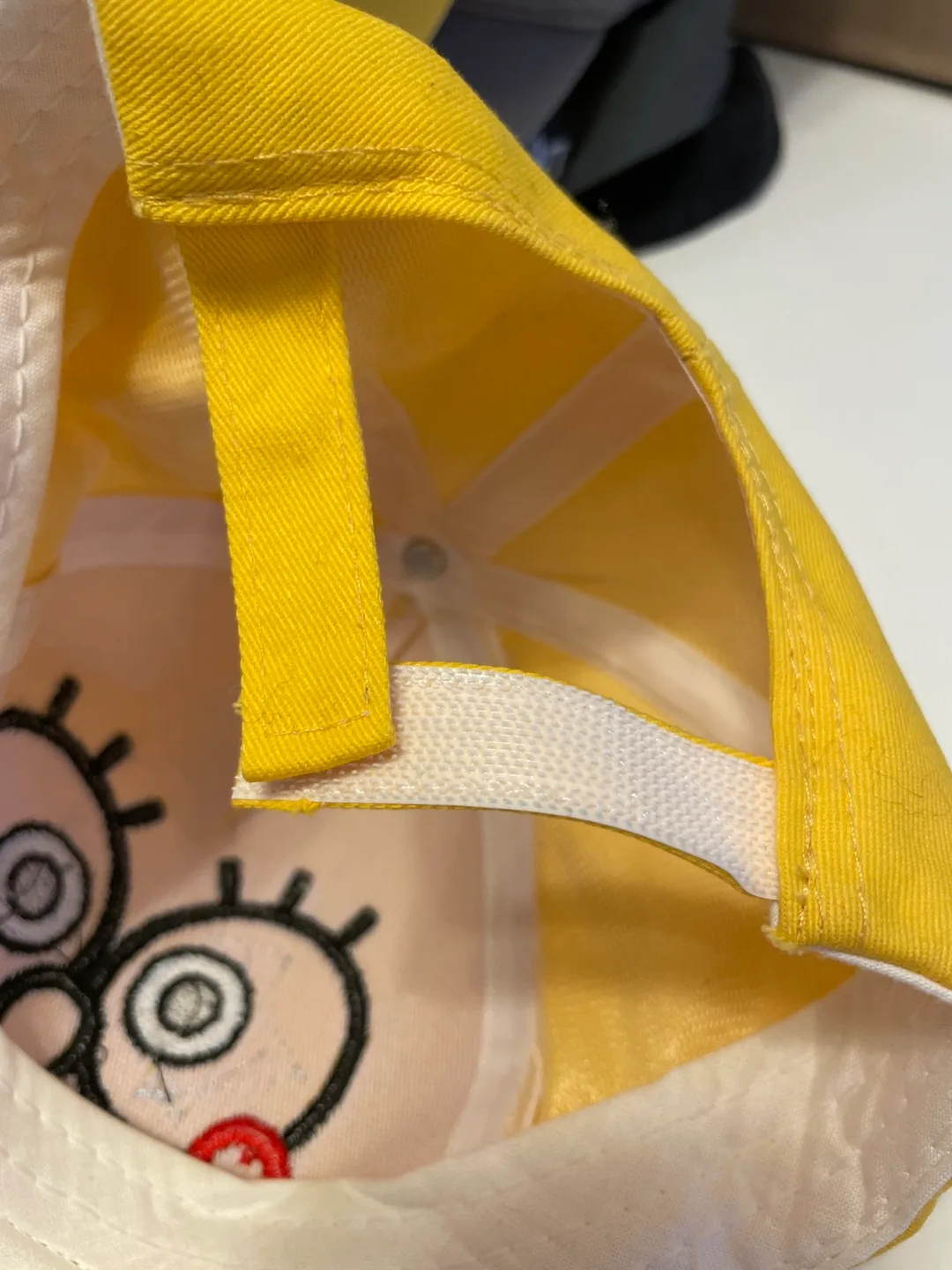 Yellow Spongebob Kid’s Baseball Cap image indicator(2)