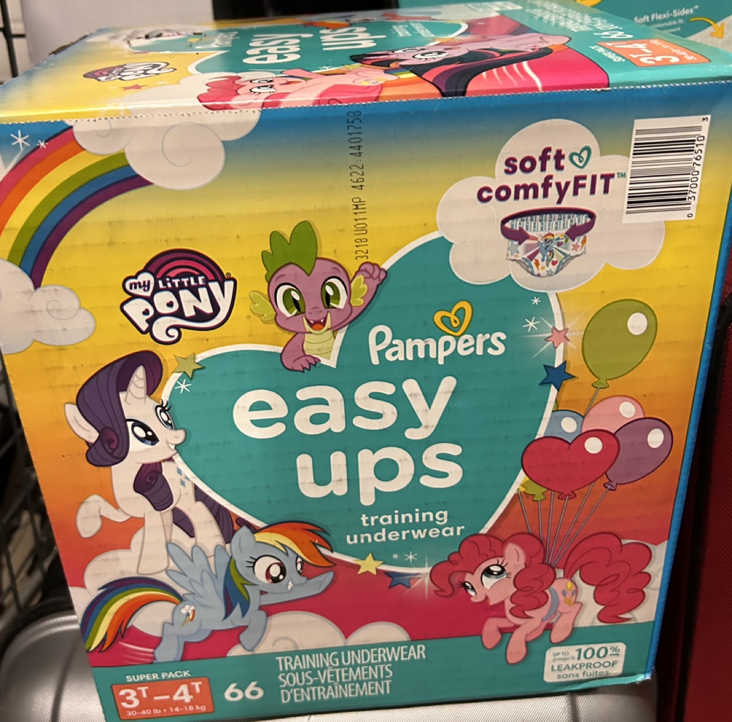 Pampers Easy Ups Training Underwear My Little Pony Size 3T-4T - photo 2
