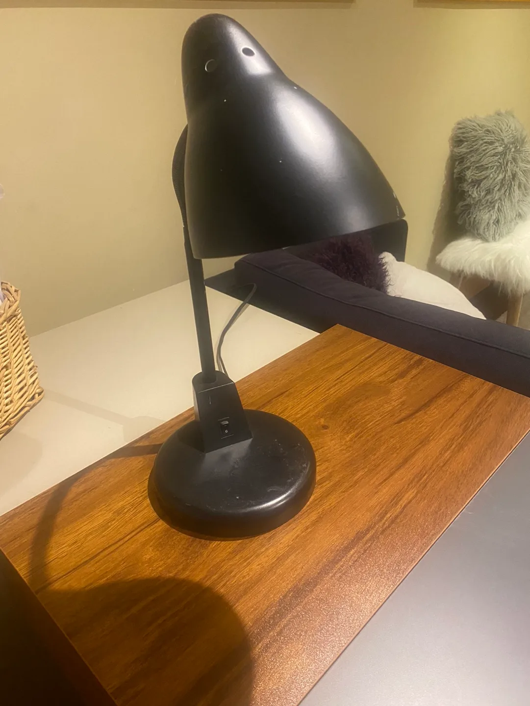 Black Gooseneck Desk Lamp image indicator(3)
