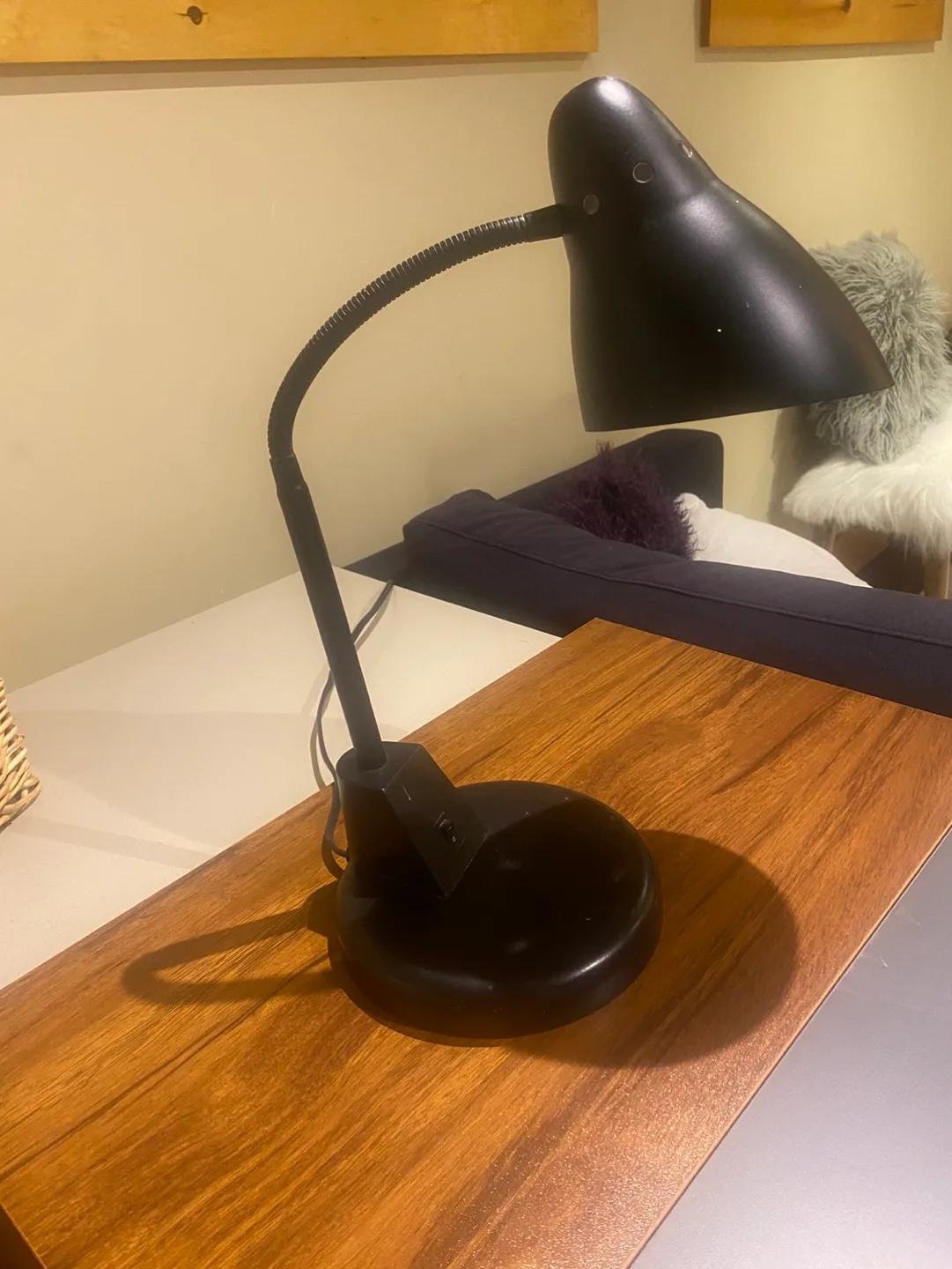 Black Gooseneck Desk Lamp image indicator(2)