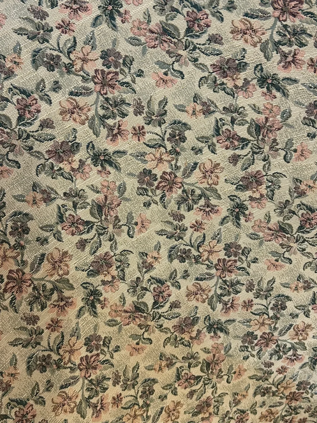 Vintage Floral Wingback Chair image indicator(4)